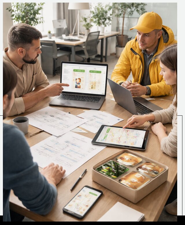 Разработка агрегатора доставки еды в Можге от 15192 р., АвикейМжг